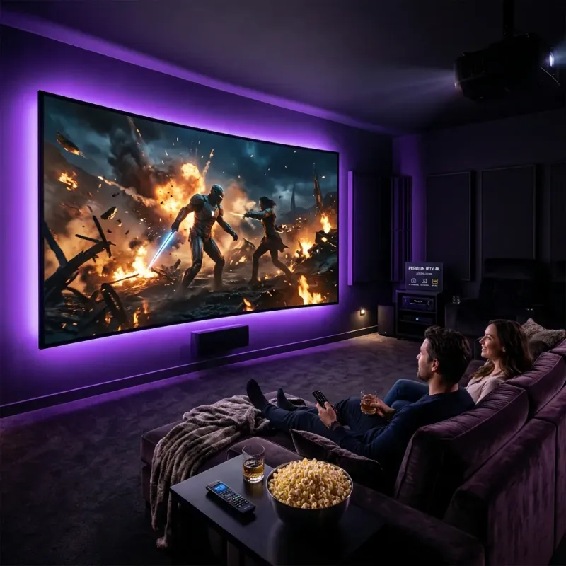 Xtream Codes IPTV movie and TV series on-demand library with 85,000+ titles